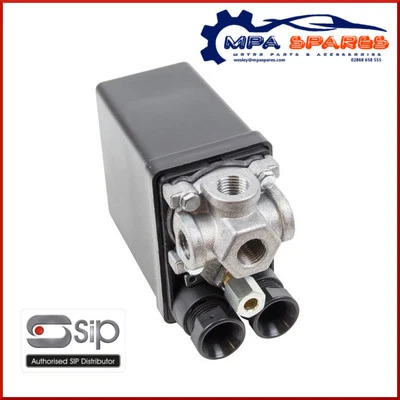 SIP 02313 MIGNON 4-WAY PRESSURE SWITCH - 1 PHASE - Image 1 of 4