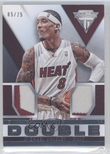 2013-14 Panini Titanium Double-Double Jerseys Prime /25 Michael Beasley #19
