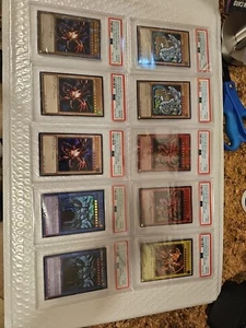 2023 YU-GI-OH! LC01 25TH ANNIVERSARY EDITION  LOT OF 10 PSA GRADED DIFFERENT GRD - Picture 1 of 23