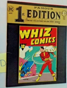 Berühmte Erstausgabe F4 Whiz Comics DC Shazam Billy Batson Sivana Schatzkammer FN/VF - Bild 1 von 2