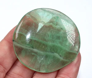 Green Fluorite Crystal Palmstone healing crystals minerals rocks Ref:GF2 - Picture 1 of 3