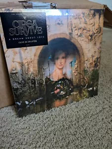 Circa Survive: A Dream About Love Olive With Splatter - Picture 1 of 3