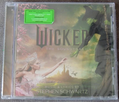 Wicked Soundtrack CD Motion Picture Cynthia Erivo Ariana Grande New Sealed Foto 1 de 3