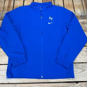 Nike Air Force Falcons Full Zip Windbreaker Jacket Men’s Blue DZ8216-480 NWT - Picture 1 of 12