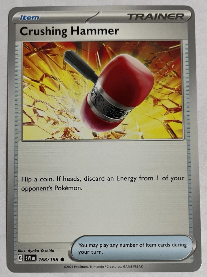 Crushing Hammer - 168/198 - Common - Near Mint - Image 1 of 1