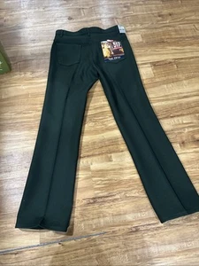 Vintage 90s Levi Pant Men 38x34 Gree 517 Collection Polyester Bootcut Tex Twill - Picture 1 of 9