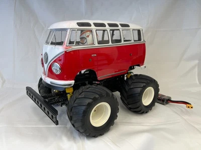 1/12 Tamiya Volkswagen VW Bus Type 2 T1 Wheelie WR02 58512 Discontinued Rare - Image 1 of 4