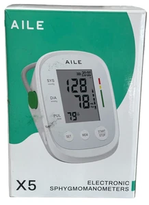 Aile X5 Sfigmomanometro Elettronico Bracciale Pressione Sanguigna - Foto 1 di 2