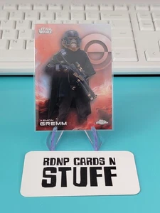 AEMON GREMM 2025 Topps cromo refractor Star Wars #103 A26 - Imagen 1 de 2