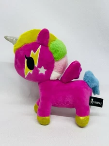 Peluche Tokidoki Unicorno Rosa Cometa 7" Unicornio Colores Brillantes - Imagen 1 de 3