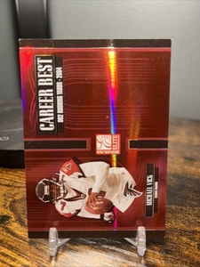 2005 Donruss Elite #CB-35 Michael Vick Career Best Red #/1000 Falcons - Picture 1 of 2