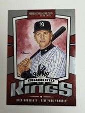 ALEX RODRIGUEZ 2005 DONRUSS DIAMOND KINGS GOLD PARALLEL /2005 SP YANKEES
