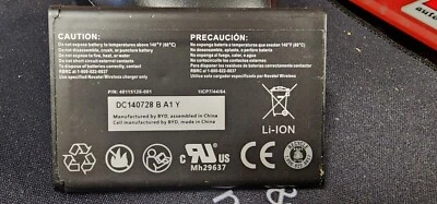 Batería Inalámbrica Novatel 40115126-001 3.7V 1800mAh Para MiFi 2372 2200 - Usada Foto 1 de 2
