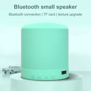 Bluetooth Speaker Mini Wireless Loudspeaker TF Card USB Subwoofer Portable Music - Photo 1 sur 15