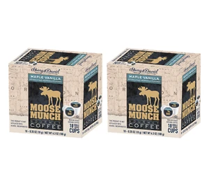 Moose Munch by Harry & David, Maple Vanilla, 2/18 ct boxes (36 Total Cups) - Picture 1 of 2