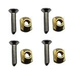 4 Set Hydrofoil Mounting T Nuts M8 Sliding T Nuts Adapter Surfboard Screws