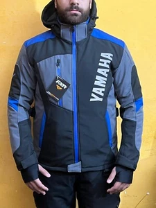 Yamaha Mission FX Snowmobile Jacket by FXR Colors 50th Anniversary Black & Blue - Bild 1 von 4