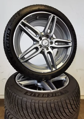4 Winterräder 245 40 R19 Mercedes E Klasse W213 AMG 19" Alufelgen Reifen - Bild 1 von 4