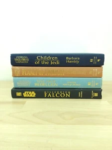 Star Wars Hardcover Book Lot Of 4 New Rebellion Millennium Falcon HC Han Solo - Imagen 1 de 10