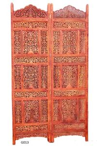 Room Divider*Room Partition*Partition Screen*Carved Screen*Indian Art.