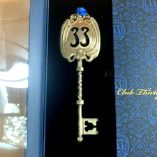 Disneyland Club 33 Souvenir Large Key / Ornament