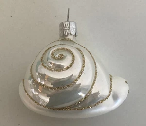 Weihnachtsschmuck Christbaumschmuck Schnecke Silber 822/22 - Bild 1 von 5