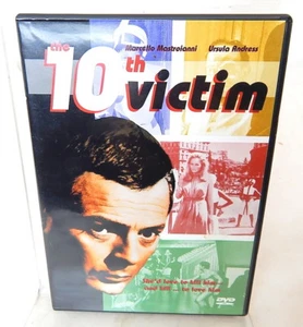 2F DVD THE 10TH VICTIM Sexy 60's Cult Classic Mastroianni Andress Italian - Picture 1 of 1