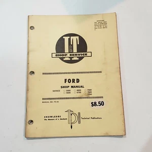 Ford I&T Shop Service Shop Manuals-Use Dropdown - Picture 1 of 54