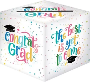 Follow Your Dreams High School Graduación Fiesta Decoración Papel Tarjetero Caja - Imagen 1 de 1