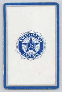 Swap Card US American Legion Four of Diamonds Playing Card - Picture 1 of 2