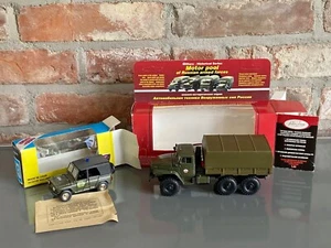 Novoexport UAZ URAL ZIL CA KRAZ LKW 1:43 NVA DDR Militär CCCP UDSSR USSR I - Bild 1 von 4