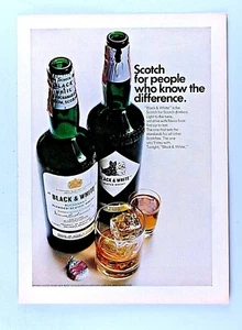 1967 Black & White Vintage People Who Know The Difference Original Print Ad - Bild 1 von 3