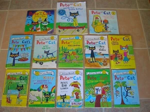 13 PETE the CAT My First I Can Read early Readers RL 1 by James Dean Books lot - Picture 1 of 13