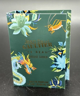 Jean Paul Gaultier Le Beau Hombre Eau de Perfum EDP Paradise Garden MUESTRA con Tarjeta Foto 1 de 3