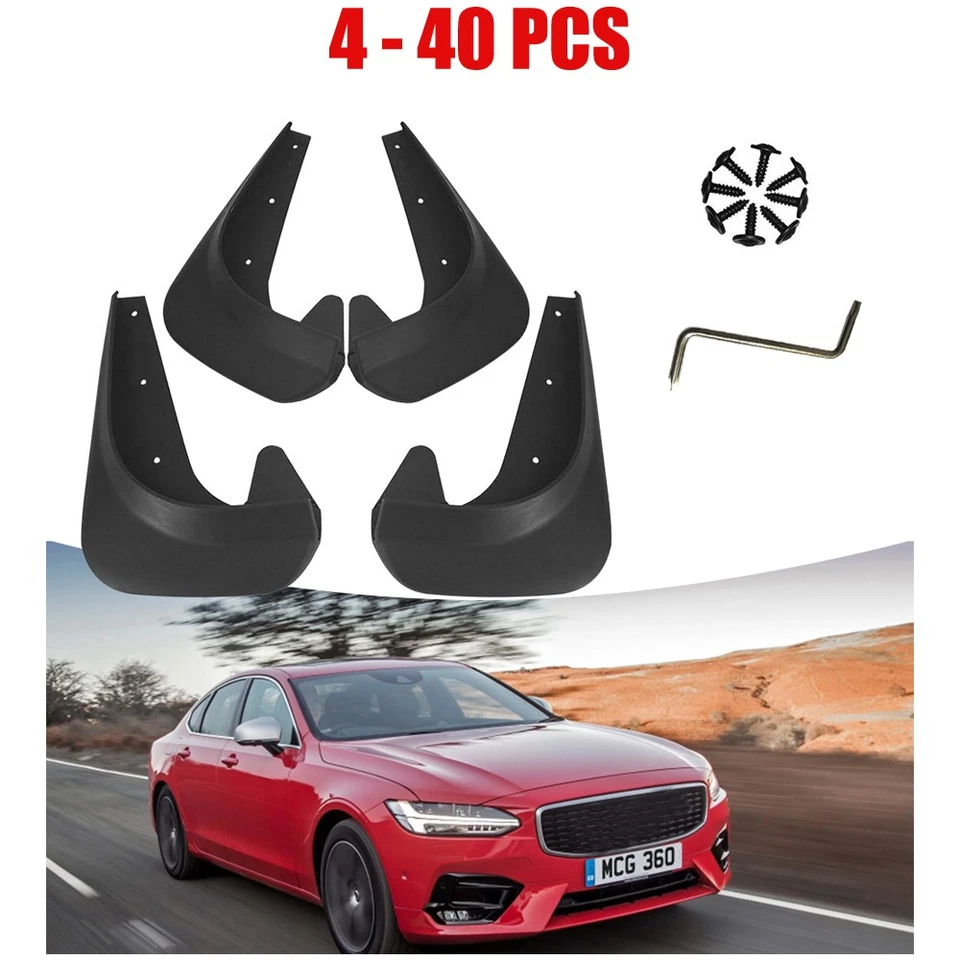 Универсальные грязевые щитки брызговики крылья задние передние аксессуары 4-40 шт - Изображение 1 из 4