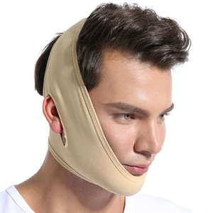Reduce Double Chin Strap Face-lift Bandage Belt Shape Facial Slimming Mask - Picture 1 of 5