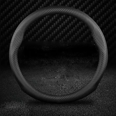 15" 38cm carbon fiber Steering Wheel Cover For 1960-2026  Mazda All model - Imagem 1 de 4