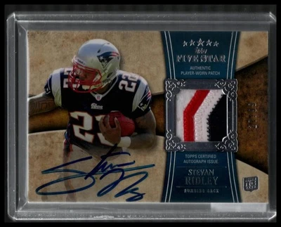 2011 Topps Five Star #174 Stevan Ridley Rookie Autograph patch - Silver #/99 - Image 1 of 2