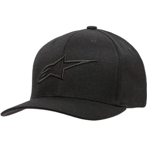 Alpinestars Ageless Curve Mens Flexfit Cap Black Black - Picture 1 of 2