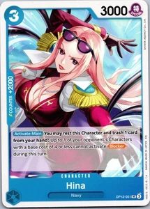 Hina Legacy of the Master Release Event Cards OP12-051 NM - Foto 1 di 2