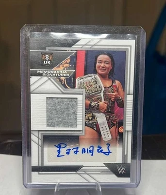 2022 Panini NXT 2.0 WWE - NXT Memorabilia Signatures #MS-MSM Meiko Satomura - Image 1 of 2
