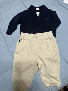 Conjunto polo de 2 piezas para niños de 3 a 6 meses - Imagen 1 de 8
