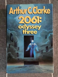 2061: Odyssey Three RARE 1st Edition HC 1988 Arthur C. Clarke Del Rey Sci-Fi - Picture 1 of 4