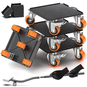 2000lb Capacity Heavy Duty Furniture Movers with Wheels and Moving Dolly Inclu - Picture 1 of 9