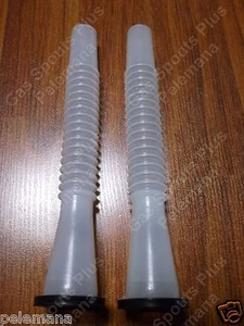 2 Gas Can Spouts wGskt Gott Rubbermaid Blitz Midwest Scepter RotopaX Igloo Eagle - Picture 1 of 7