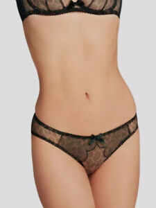 $80 Agent Provocateur Women's Brown Leopard Lorna Full Brief Panty Size 2