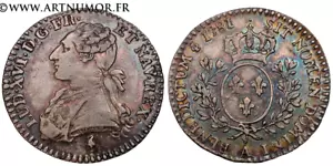 Louis XVI - 1/10 d'écu aux branches d'olivier, 1781 A Paris - Foto 1 di 1