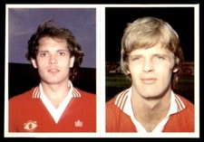 Daily Star (1980-81) Football - 178) McQueen & 182) Wilkins (Manchester United)