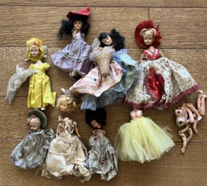 RIESIGE Vintage Duchess Doll Corp plus antike Spielzeugpuppen Lot Display Sammler (LESEN) - Bild 1 von 14