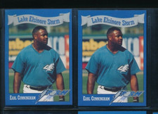 Lot (2) 1996 Multi-Ad #9 Earl Cunningham Lake Elsinore Storm (GO28) SWSW7